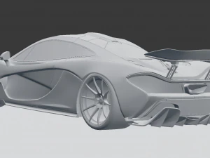 mclaren p1 3D Model