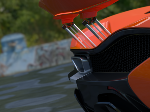 mclaren p1 Modelo 3D