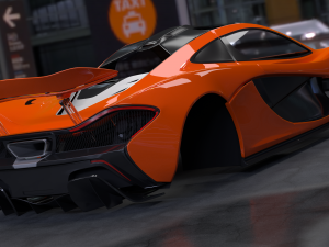 mclaren p1 Modelo 3D