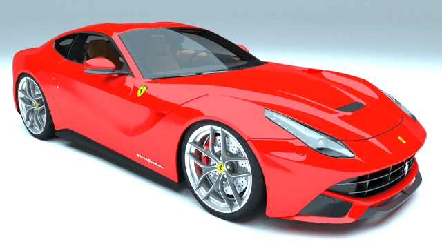 ferrari f12 berlinetta Modelo 3D .c4d .max .obj .3ds .fbx .stl .blend 