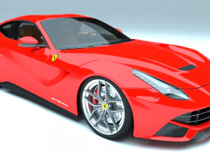 ferrari f12 berlinetta 3D Model