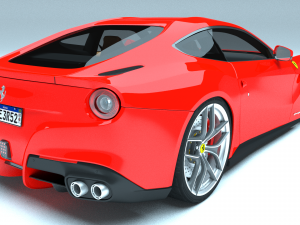 ferrari f12 berlinetta Modelo 3D