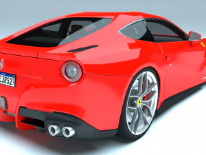 ferrari f12 berlinetta 3D Model