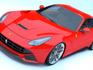 ferrari f12 berlinetta Modelo 3D
