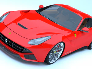 ferrari f12 berlinetta 3D Model