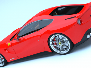 ferrari f12 berlinetta Modelo 3D