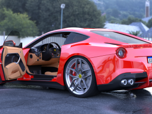 ferrari f12 berlinetta Modelo 3D