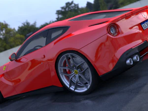 ferrari f12 berlinetta 3D Model