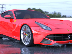 ferrari f12 berlinetta 3D Model