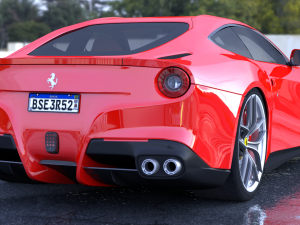 ferrari f12 berlinetta Modelo 3D