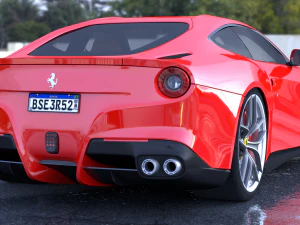 ferrari f12 berlinetta 3D Model