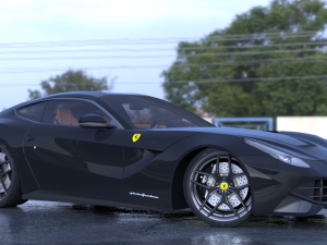 ferrari f12 berlinetta Modelo 3D