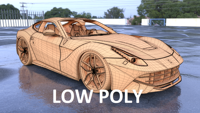 ferrari f12 berlinetta 3D Модель in Спортивные 3DExport