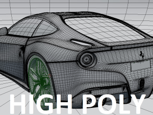 ferrari f12 berlinetta Modelo 3D
