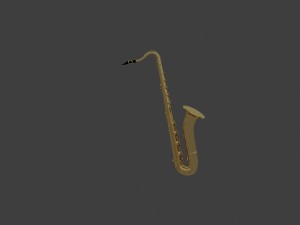 saxophone 3D Model