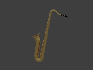 Saxophon 3D Modell