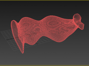 femine bench 3D 模型