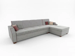 Угловой диван 3D Модель