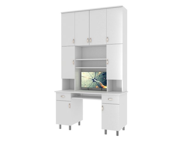 Wardrobe for children and bookshelves Modelo 3D .c4d .max .obj .3ds .fbx .stl .blend 