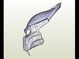 predator legionnaire with fangs 3D Модель