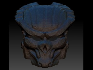 predator skull 3D 모델