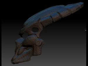 predator skull 3D Model
