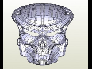 predator skull 3D मॉडल