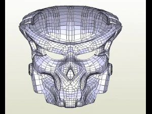 predator skull 3D Model