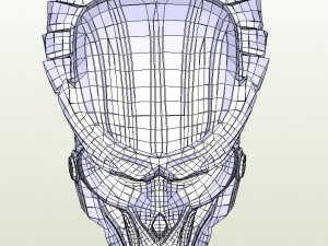 predator skull 3D मॉडल