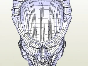 predator skull 3D Model