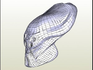 predator visor Modelo 3D