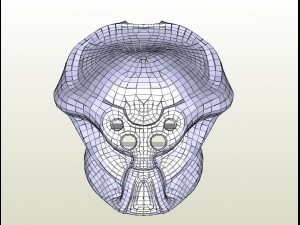 predator visor Modelo 3D