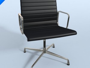 aluminium chair 3D 모델