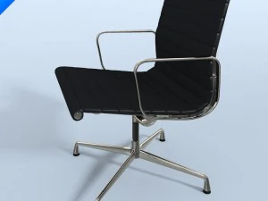 aluminium chair 3D Model