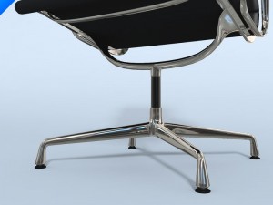 aluminium chair 3D 模型