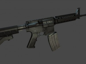 m4a1 3D 모델