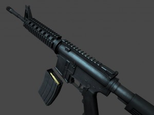 m4a1 Modello 3D