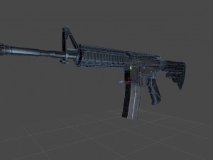 m4a1 Modello 3D