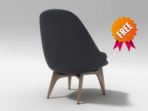 armchair Model 3D