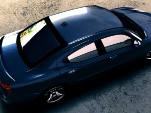dodge charger srt 8 3D Модель