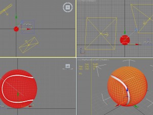 tennis ball 3D 模型