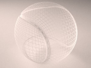 tennis ball 3D 模型