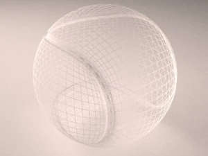 tennis ball 3D Model