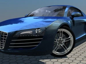 audi r8 3D Model
