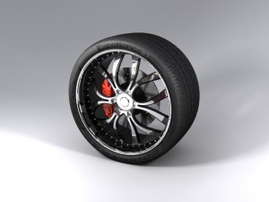 wheel Modello 3D