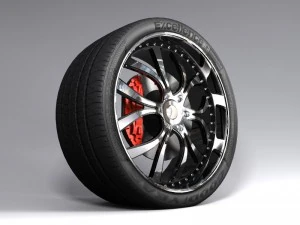 wheel 3D Model
