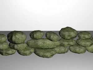 rock wall 3D Model
