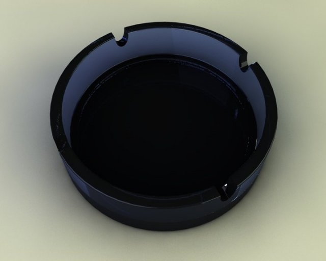 ashtray 3D 模型 .c4d .max .obj .3ds .fbx .stl .blend 