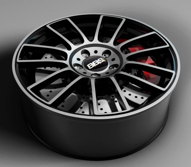 bbs cm rim Modello 3D .c4d .max .obj .3ds .fbx .stl .blend 