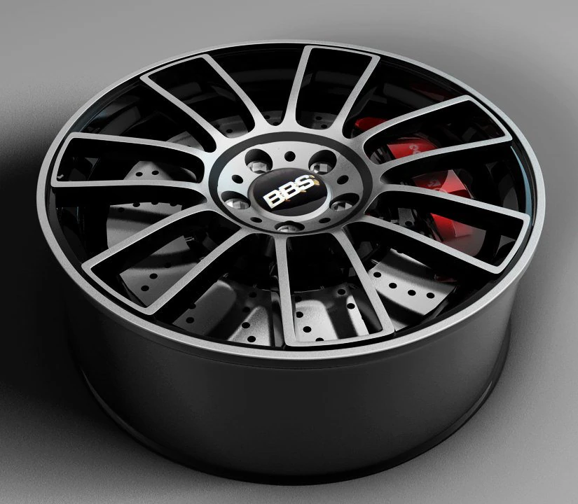 bbs cm rim 3D Model .c4d .max .obj .3ds .fbx .stl .blend 